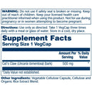 Solaray Cat's Claw Bark 500mg 100 Caps Herbs Solaray 
