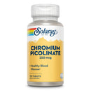Solaray Chromium Picolinate 200mcg 100 Tablets Vitamins & Minerals Solaray 