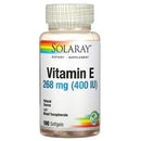 SOL DRY VIT E 400 IU 100C Vitamins & Minerals Solaray 