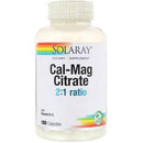 SOL CAL-MAG CITRATE & D 180C Vitamins & Minerals Solaray 