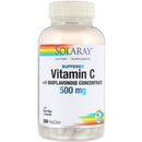 Solaray Buffered Vitamin C W/ Bioflavonoid Concentrate 500mg 250 Capsules Vitamins & Minerals Solaray 