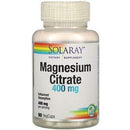 SOL MAGNESIUM CITRATE 400MG 90VC Vitamins & Minerals Solaray 