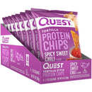 Quest Protein Tortilla Chips 8/Box Food & Snacks Quest Nutrition Spicy Sweet Chili  (576081559585)
