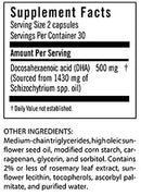 Flora (Udo's Choice) DHA Vegetarian Algae 60 Veg Caps Essential Fatty Acids & - Oils Flora (Udo's Choice) 