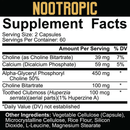 5% Nutrition Core Nootropic 120ct Nootropics 5% Nutrition 