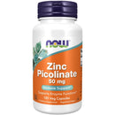 Now Foods Zinc Picolinate 50mg 120 Veg Capsules Vitamins & Minerals Now Foods 