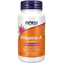 Now Foods Vitamin A 25000IU 250 Softgels Vitamins & Minerals Now Foods 