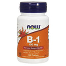 Now Foods Vitamin B-1 100mg 100 Tablets Vitamins & Minerals Now Foods 