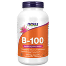 Now Foods Vitamin B-100 High Potency B Complex 250 Veg Capsules Supplements Now Foods 