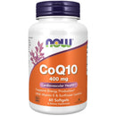 Now Foods CoQ10 With Lecithin & Vitamin E 400mg 60 Softgels Vitamins & Minerals Now Foods 