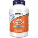 Now Foods Cod Liver Oil 650mg 250 Softgels Vitamins & Minerals Now Foods 