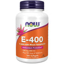 Now Foods E-400 100 Softgels Vitamins & Minerals Now Foods 