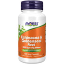 Now Foods Echinacea & Goldenseal Root 225/225mg 100 Veg Capsules Vitamins & Minerals Now Foods 