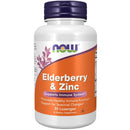 Now Foods Elderberry & Zinc 30 Lozenges Vitamins & Minerals Now Foods 
