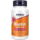 Now Foods Biotin 5000mcg 60 Veg Capsules Vitamins & Minerals Now Foods 