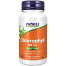 Now Foods Chlorophyll 100mg 90 Veg Capsules Vitamins & Minerals Now Foods 