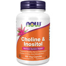 Now Foods Choline & Inositol 250/250mg 100 Capsules Vitamins & Minerals Now Foods 