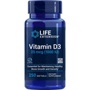 Life Extension Vitamin D3 1000 IU 250 Softgels Vitamins & Minerals Life Extension 