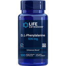 Life Extension D,L-Phenylalanine 500mg 100 Capsules Vitamins & Minerals Life Extension 