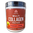 Dr. Axe Multi Collagen Protein 1lb Protein Powders Ancient Nutrition Strawberry Lemonade  (1453896171543)