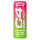 Cellucor C4 Smart Energy 12/Pack Drinks Cellucor Sparkling Strawberry Guava 