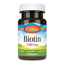 Carlson Biotin 5000mcg 100 Capsules Personal CareHygeine Carlson 