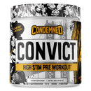 Condemned Laboratoriez Convict 50 Servings Pre-Workouts Condemned Labratoriez Orange Mango 
