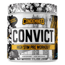 Condemned Laboratoriez Convict 50 Servings Pre-Workouts Condemned Labratoriez Pelican Bay Breeze 