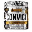 Condemned Laboratoriez Convict 50 Servings Pre-Workouts Condemned Labratoriez Red Raspberry 