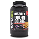NutraBio 100% Whey Protein Isolate 2lbs Protein Powders NutraBio Miss American Pie (DISC) 