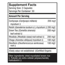 HOST DEFENSE MycoBotanicals Energy 60 Count Herbs Fungi Perfect 