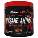 Insane Labz Hellboy Insane Amino 30 Servings Amino Acids Insane Labz Blue Raspberry  (1591323983895)