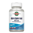 KAL Alpha Lipoic Acid Sustained Release 600mg 60 Tablets Specialty Health Products Kal 