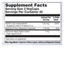 KAL D-3 Magnesium Glycinate 90 Capsules Vitamins & Minerals Kal 