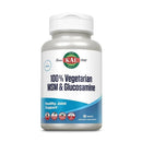 KAL MSM & Glucosamine 100% Vegetarian 60 Tablets Vitamins & Minerals Kal 