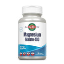 KAL Magnesium Malate 400mg 90 Tablets Vitamins & Minerals Kal 