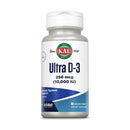 KAL Ultra D3 10,000 IU (250mcg) 90 Micro Tablets Vitamins & Minerals Kal 