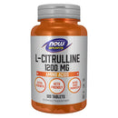 Now Foods L-Citrulline 1200mg 120 Tablets Amino Acids Now Foods 