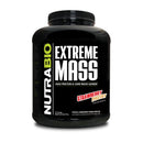 NutraBio Extreme Mass 6lb Meal Replacement Powders NutraBio Strawberry Pastry 