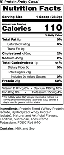 Rule 1 Whey Protein Powder 2lb Protein Powders Rule1 