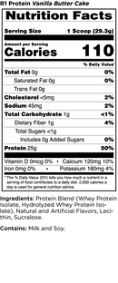 Rule 1 Whey Protein Powder 2lb Protein Powders Rule1 