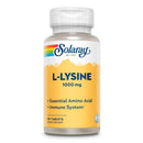 Solaray Free-Form L-Lysine 1000mg 90 Tablets Amino Acids Solaray 