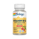 Solaray Vitamin B-12 1000mcg Cherry 90 Lozenges Vitamins & Minerals Solaray 