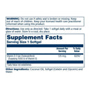 Solaray Super Bio Vitamin D3 5,000IU In Coconut Oil 120 Softgels Vitamins & Minerals Solaray 