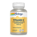 Solaray Vitamin C with Rose hips, Acerola, Bioflavonoids 1000mg 100 Capsules Vitamins & Minerals Solaray 