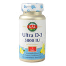 KAL ULTRA D-3 5000 IU LEM 120C Vitamins & Minerals Kal 