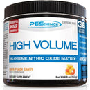 PEScience High Volume 36 Servings Nitric Oxide PEScience Sour Peach Candy 