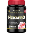 Allmax Nutrition Hexapro 2lbs Protein/Protein Blends Allmax Nutrition Strawberry 2lb 