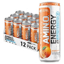 Optimum Nutrition Amino Energy + Electrolytes RTD 12/Case Drinks Optimum Nutrition Orange Blast 