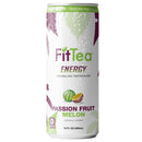 Fit Tea Energy 12/case Drinks Fit Tea Energy Passion Fruit Melon 